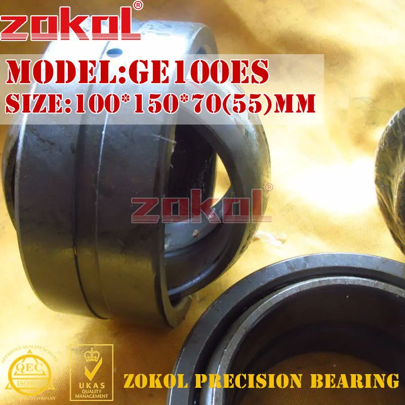 

ZOKOL bearing GE100ES Radial Spherical Plain Bearing 100*150*70(55)mm