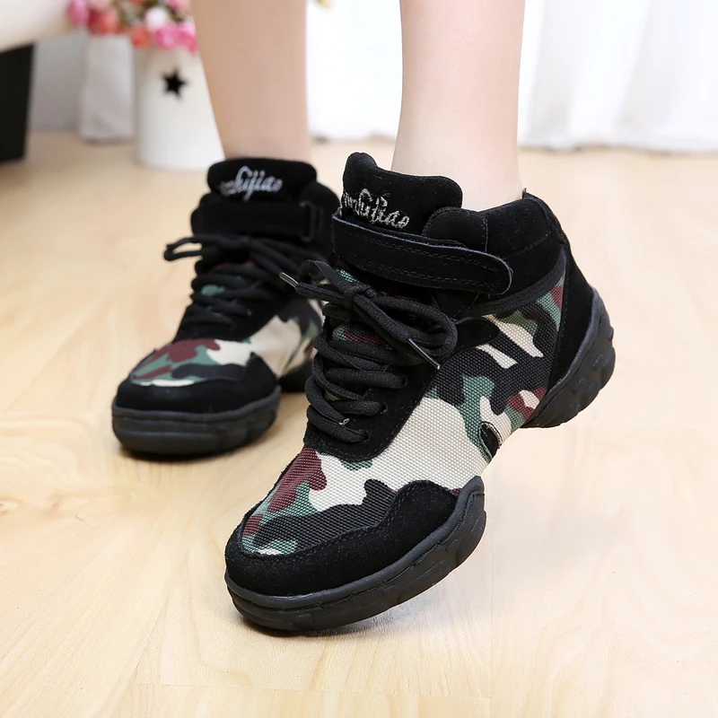 New Brand Women\'s Men\'s Canvas Modern Dance Jazz Shoes Hip Hop Dance Sneakers Shoes Dance Practice Shoes Discount