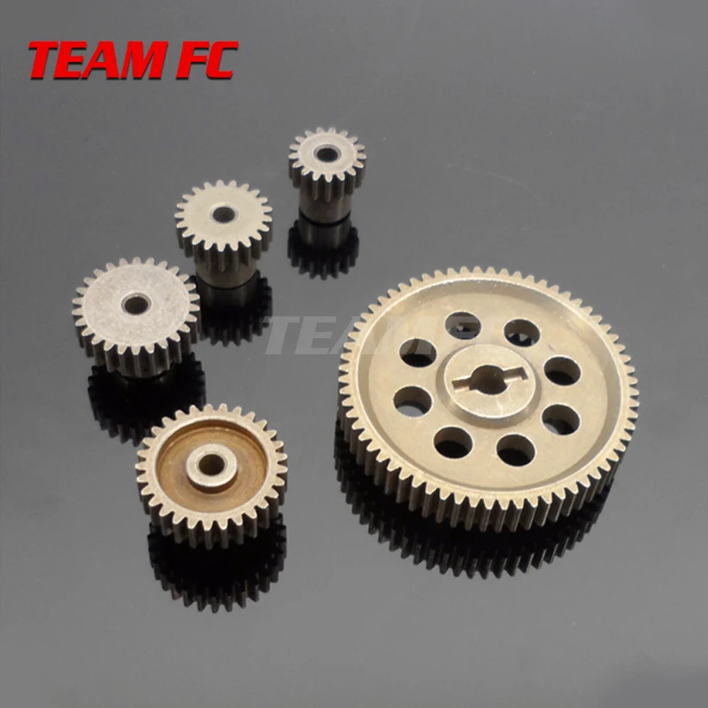 11184 Metal Differential Main Gear 64T 11119 11181 11176 11189 Motor Gears 17T 21T 26T 29T RC Parts 1/10 HSP Car Truck 94111S303