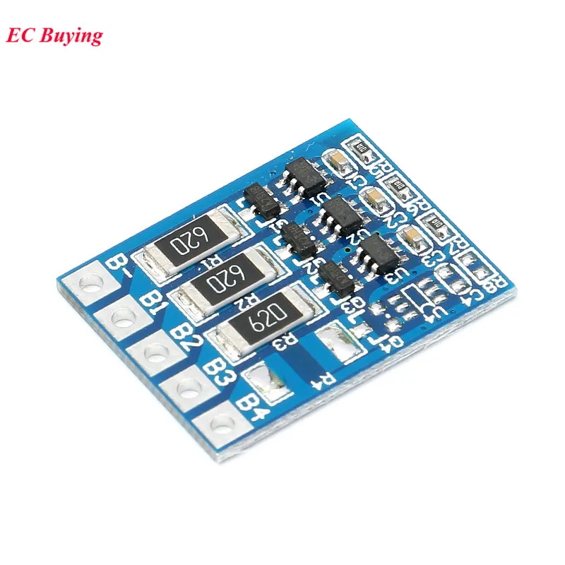 3S 18650 Battery Balancer PCB Board BMS Li-ion 11.1V 12.6V 18650 Battery Charging Module Voltage Current Balance 4.2V 66mA