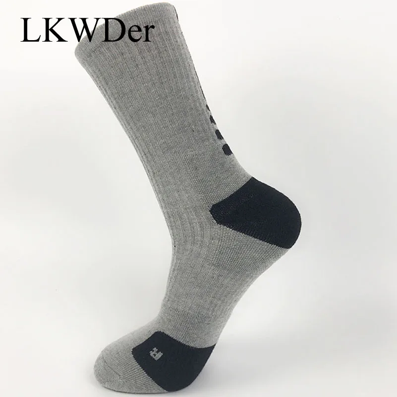 LKWDer 3 Pairs Elite Socken Männer Lange CoolMax Socken Männlichen Kompression Socken Männer Hohe Qualität Plus Baumwolle Handtuch Reiten Leidenschaft stil