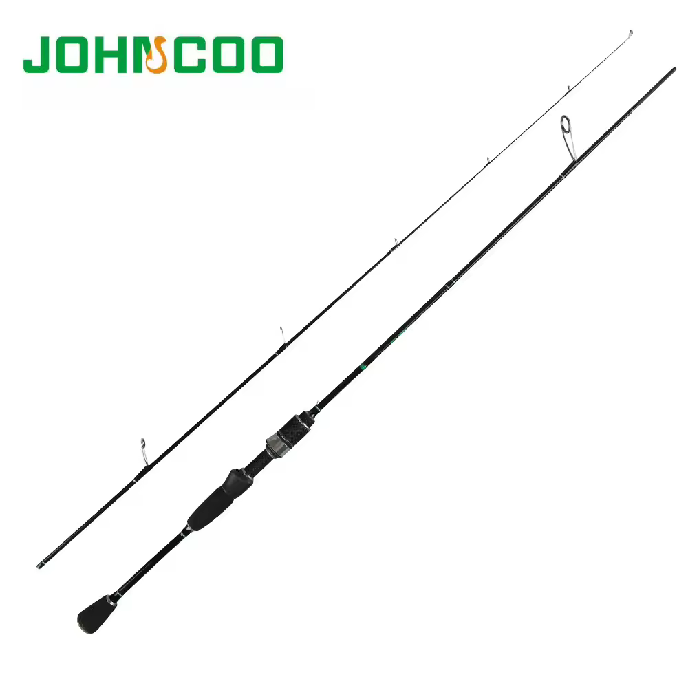JOHNCOO Glory Fishing Rod 0.6-6g Test Fast Action 1.68m 1.8mUL Spinning Rod f Light Jigging Trout rod 2.1m 2-10g RockFishing Rod