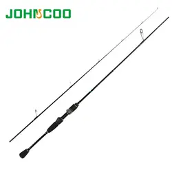 JOHNCOO Glory Fishing Rod 0.6-6g Test Fast Action 1.68m 1.8mUL Spinning Rod f Light Jigging Trout rod 2.1m 2-10g RockFishing Rod
