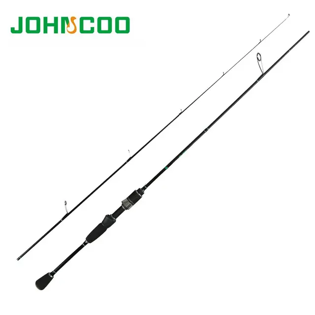JOHNCOO Glory wędka 0.6-6g Test szybka akcja 1.68m 1.8mUL wędka spinningowa f lekki Jigging pstrąg pręt 2.1m 2-10g RockFishing Rod