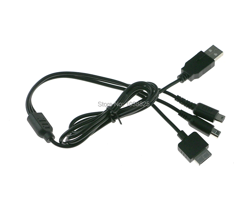 고품질 3 인 1 USB 충전기 충전 케이블 코드, 닌텐도 NDSL / NDS NDSI XL 3DS / psv1000 ChengChengDianWan