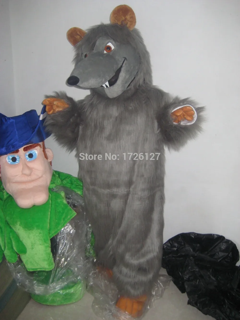 

mascot grey plush rat mascot costume custom fancy costume anime cosplay kits mascotte theme fancy dress carnival costume