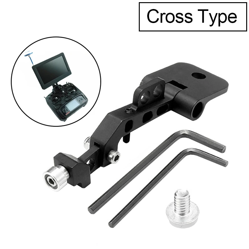 FPV Display Monitor Mount Holder RC Holder Bracket Supporter For Taranis X9D Plus QX7 QX7S Spektrum DX6 / DX6i Transmitter Part