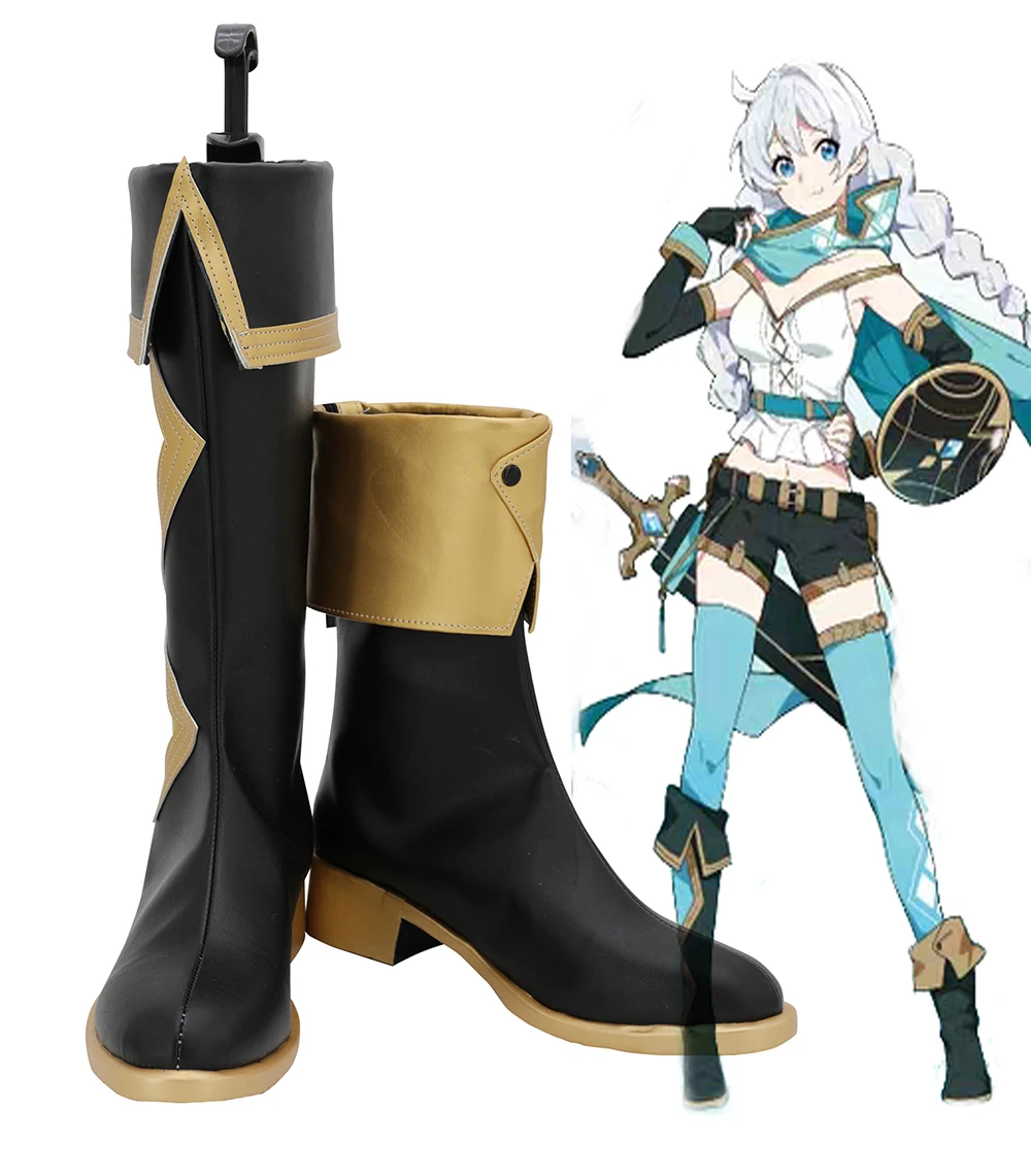 Kiana Kaslana Shoes Cosplay Honkai impact 3rd Kiana Kaslana Cosplay Boots Black Shoes Custom Made for Unisex