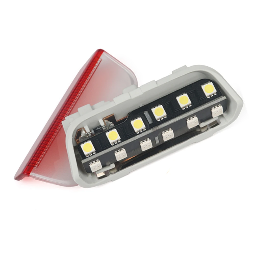 READXT 4Pcs 자동차 인테리어 도어 경고 Led 라이트 램프 Led 조명 vw Passat B6 B7 CC 골프 5 MK5 6 7 MK7 Eos Tiguan 3AD 947 411