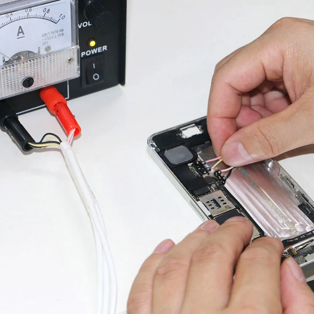 Kaisi Original DC Power Cung Cấp Điện Thoại Hiện Tại Cáp Thử Nghiệm cho iPhone X 8 8 Cộng Với 7 7 Cộng Với 6 6 s 6 Cộng Với 6 SPlus 5 5C 5 s Sửa Chữa Công Cụ