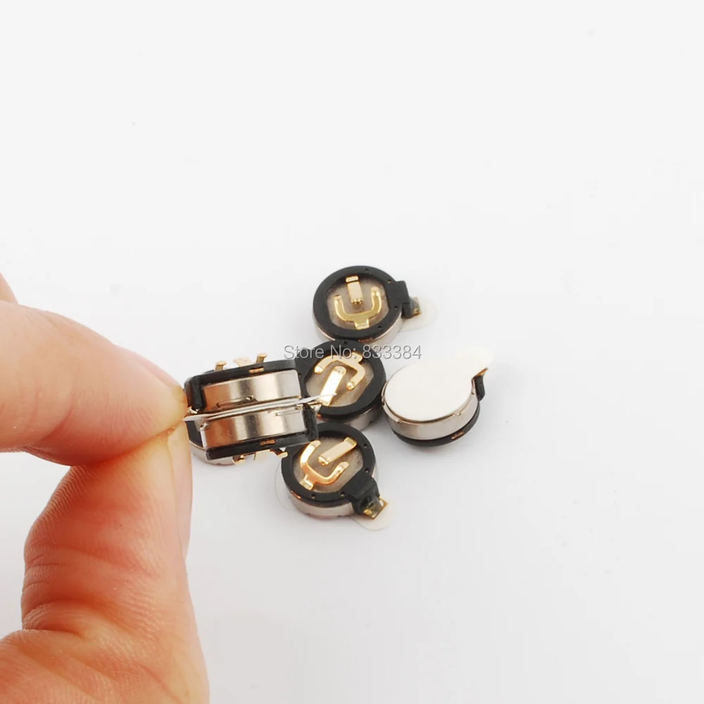 50pcs 10*2.7MM flat motor coin   vibrating motor 3V micro vibration motor for phone diy common used