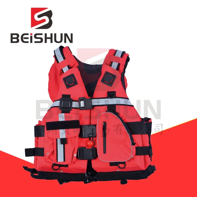 Customized Professional Heavy-duty Kayaking Life Jacket Rescue with PFD Quick Release Device Rescue Vest Rapids Floating