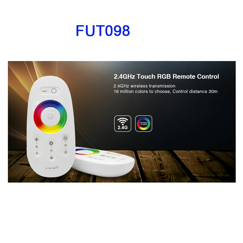 Miboxer FUT091/FUT092/FUT095/FUT096/FUT098/FUT006/FUT007/FUT089 2.4G wireless RF RGB CCT RGBWW RGB+CCT Remote controller