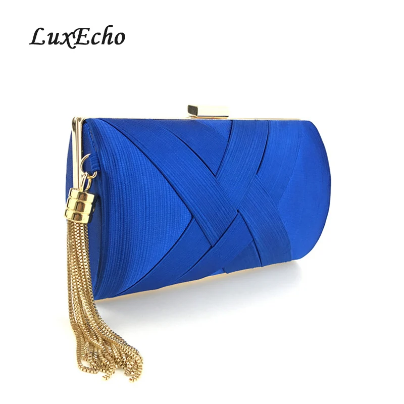 2021 New arrive teal Blue Bride Wedding purse Girl\'s Day Clutches Evening bags Party Chains Shoulder bags ladies fashion purse