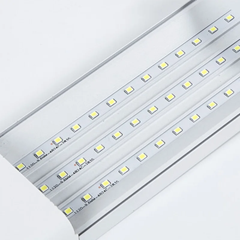 Imagem -02 - Led Tubo de Teto Luz 120cm 1200 mm 4ft 54w 4ft 3ft Tubo Led Plana Batten Luz Super Brilho Linear Led Luz