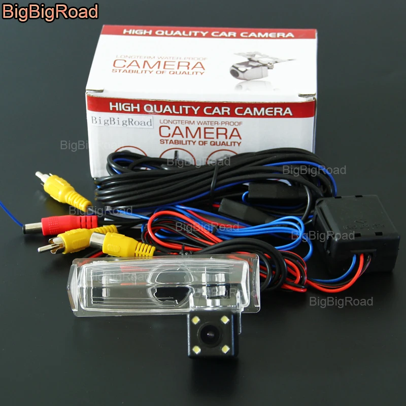 

BigBigRoad Car Rear View Reverse Backup Camera With Filter / Power Relay For Lexus RX330 RX350 RX400h RX 330 350 400h 2004-2009