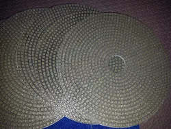 4 inch electroplated diamond polishing pads(5PCS) For polishing granite, marble, concrete and glass