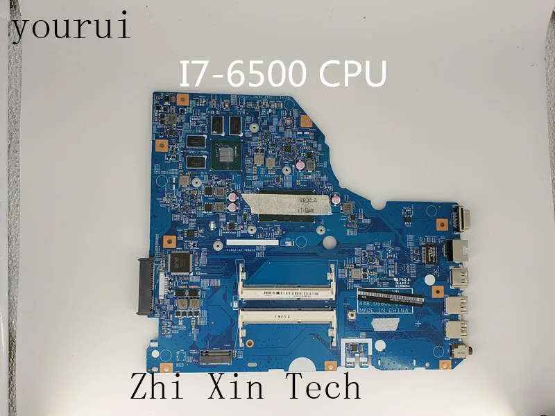 

yourui NB.VBQ11.004 NBVBQ11004 448.05802.001M For Acer Aspire E5-772 E5-772G Laptop Motherboard With i7-6500u CPU Test work