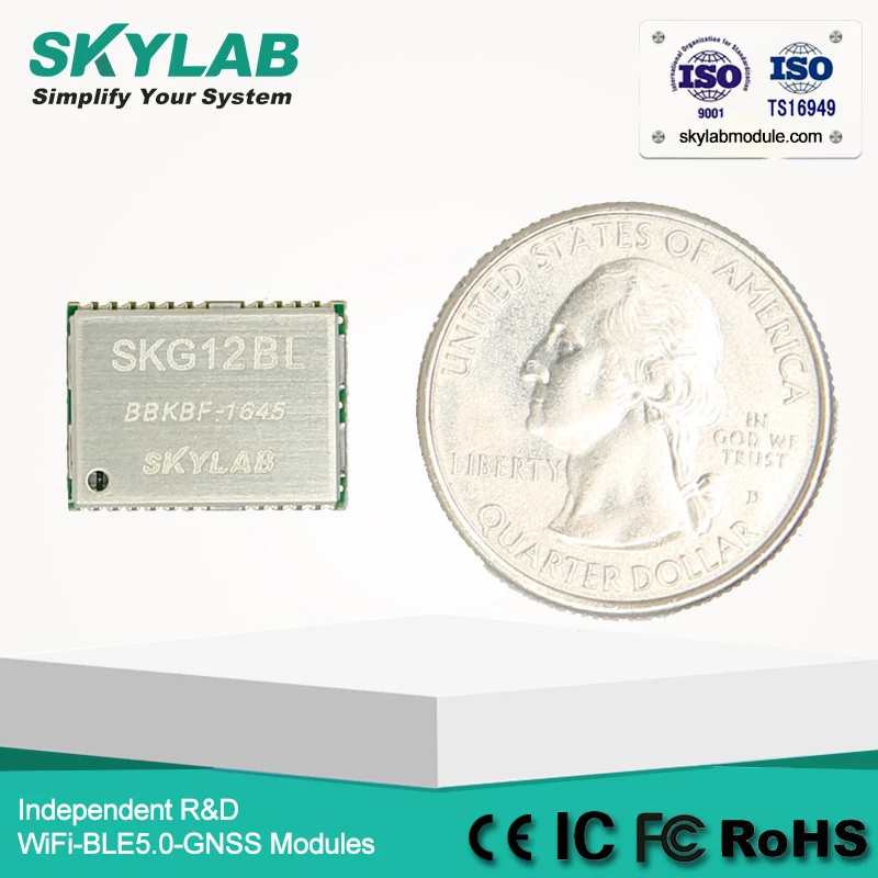 Skylab-módulo de motor skg12bl, módulo receptor de gps de alta performance, pequeno, mt3337, qzss/gps, 1pps