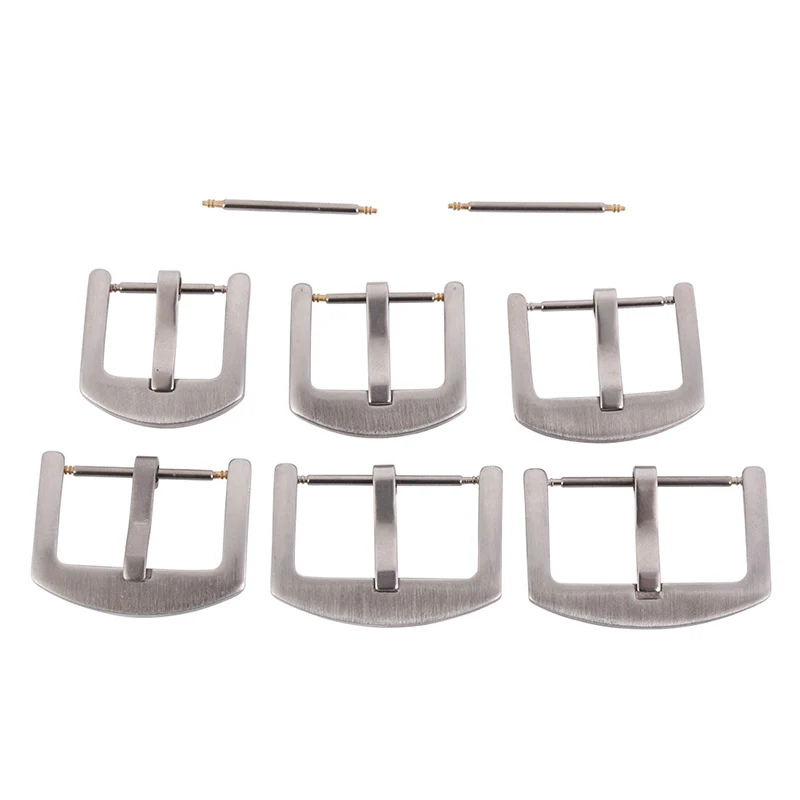 Newest Fashion 16/18/20mm/22mm/24mm/26mm Stainless Steel Silver Finished Watch Bands Solid Clasp Buckle Watchbands