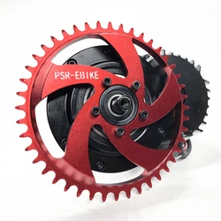 2023 Hot Sale New Design 42t/44t Aluminium Alloy Chainring For Banfang Bbshd Mid Drive Motor Kit