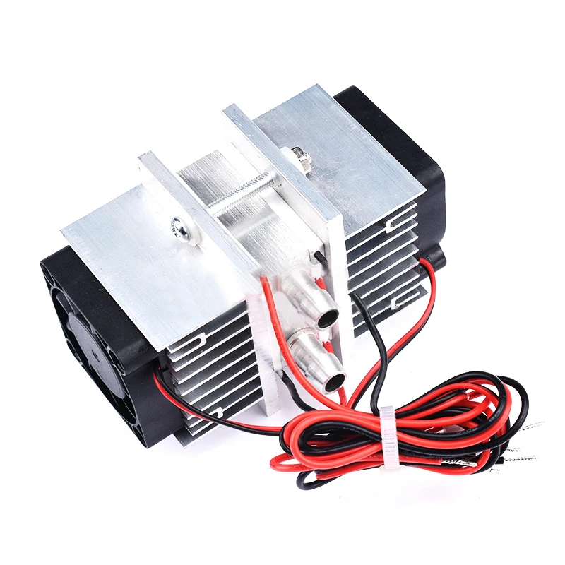 Semiconductor Refrigeration Chip Kit Diy Refrigerator Small Air Conditioning Water Cooled 12V Mini Chiller System Set