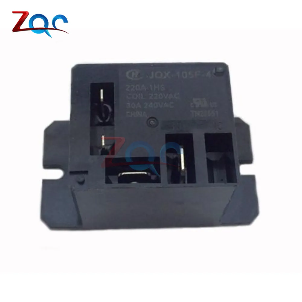 JQX-105F-4-220V-1HS Relay Air Condition Relay AC 220V 30A HF105F 4 Pin