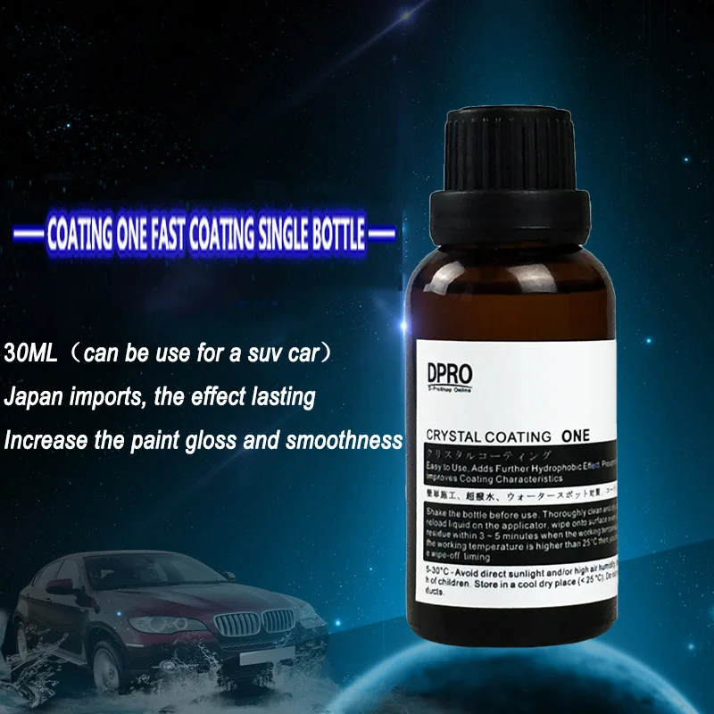 Auto-styling auto nano super auto di ceramica di vetro liquido di rivestimento 30 ml Cera Per Auto Vernice Cura Ultra Lustro Proteggere contro Micro