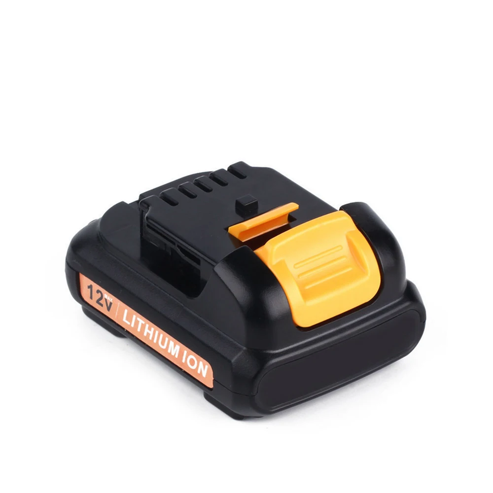 12v 2000 mAh Lithim-Ion Replacement  Power Tools Battery for Dewalt Max DCB120 DCB121 DCB127