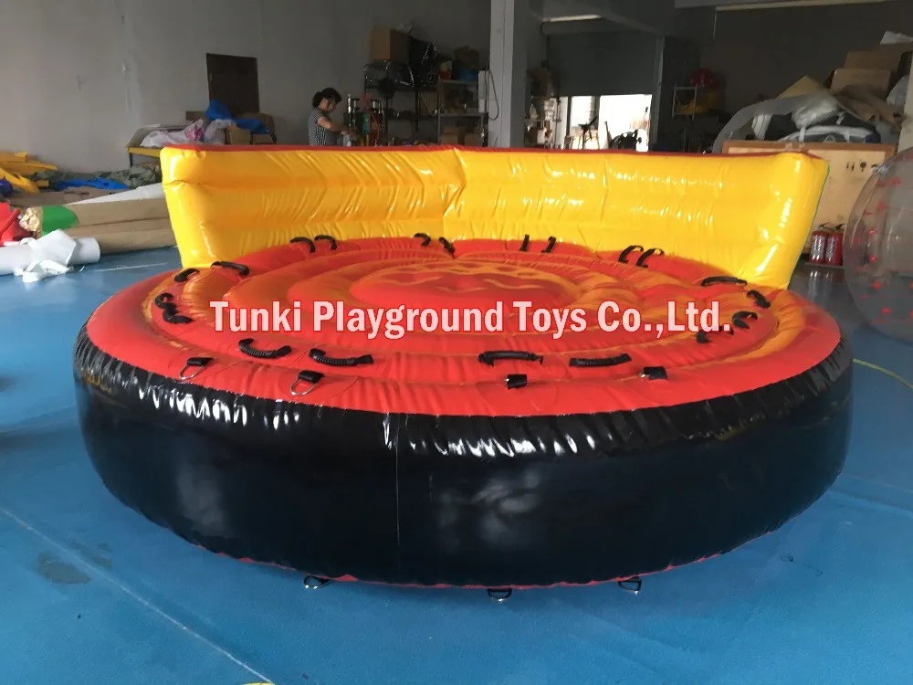 inflatable water toys/ crazy inflatable UFO for water game/ Towable water park equipment