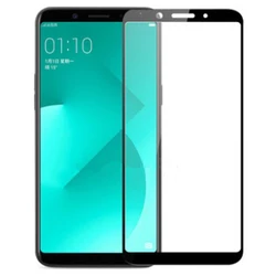 Full Cover Tempered Glass For OPPO A83 A1 A71 Screen Protector Color Black White Protective Film Guard