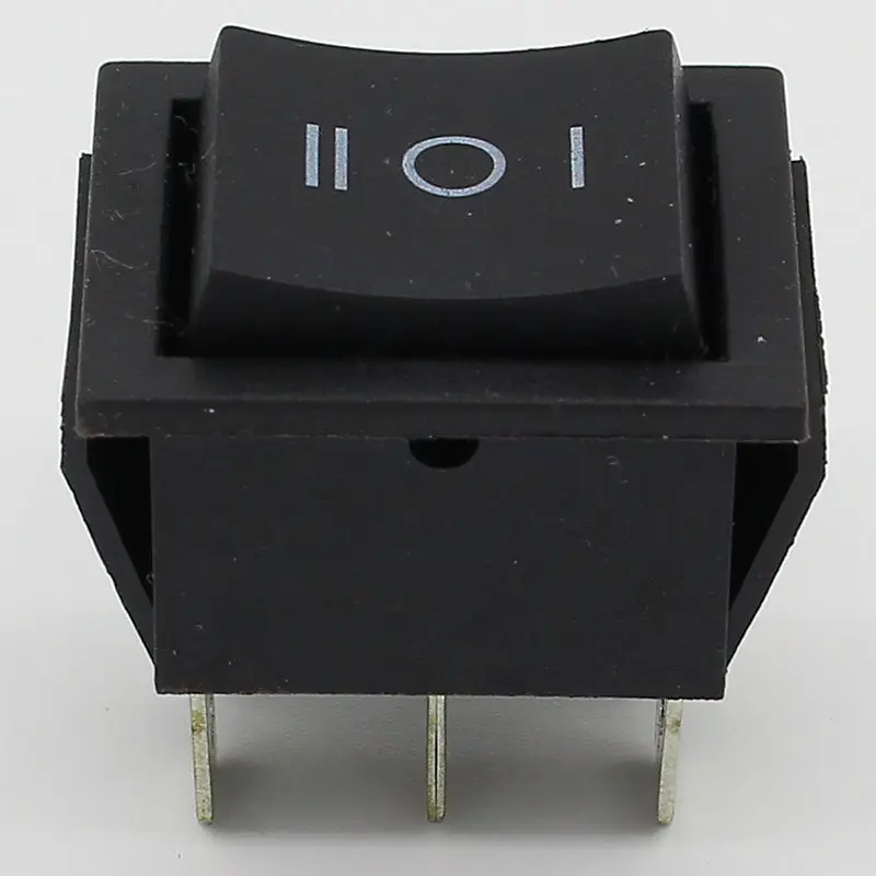 2Pcs Sesaat Rocker Switch 6 Flat Pin Sisi Ganda Musim Semi Kembali Ke Tengah Setelah Tanggal Rilis