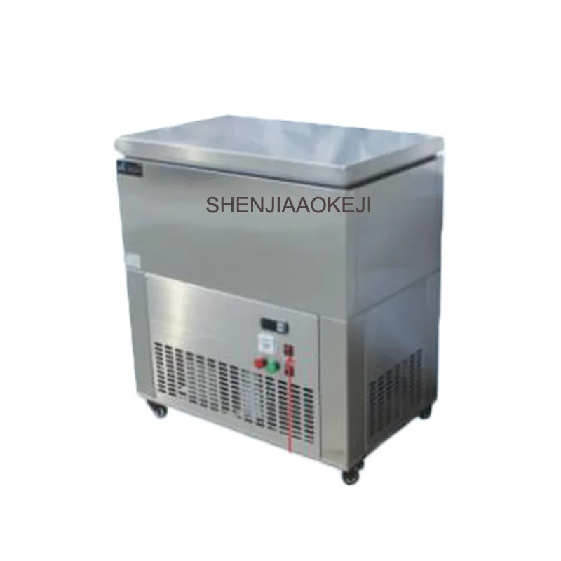 Automatic ice maker 6 barrels of stainless steel ice machine Commercial ICE Snow flake Ice making Machine 220V 1.5kw 1pc