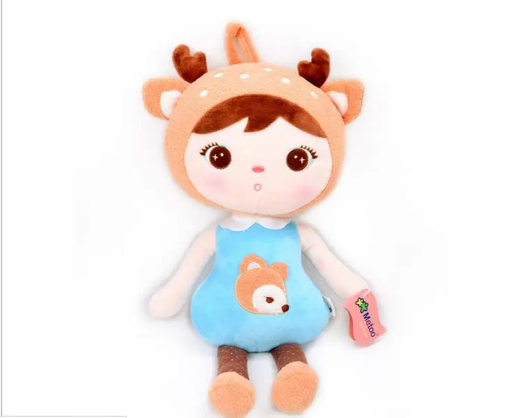 49cm Metoo Doll Plush Sweet Cute Lovely Stuffed Kids Toys for Girls Birthday Christmas Gift Cute Girl Keppel Baby Doll Panda