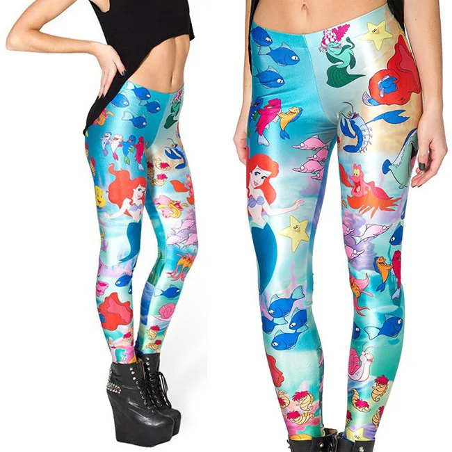 Leggings da donna di alta qualità Lady The dea Leggings da donna Jeggings pantaloni da donna Legging Leggings stampati