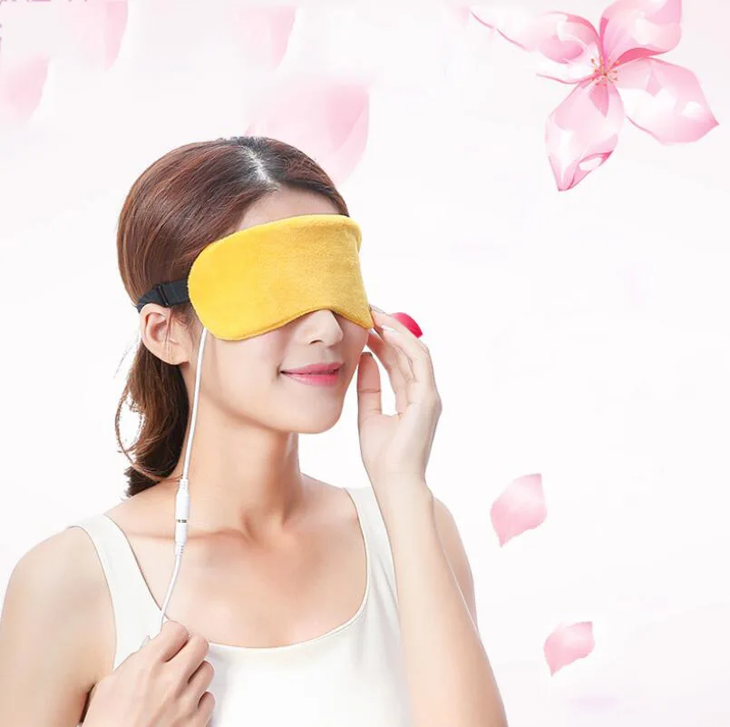 HANRIVER Usb heating steam eye eye Electric heat steam eye massager to alleviate black rim of the eye patch