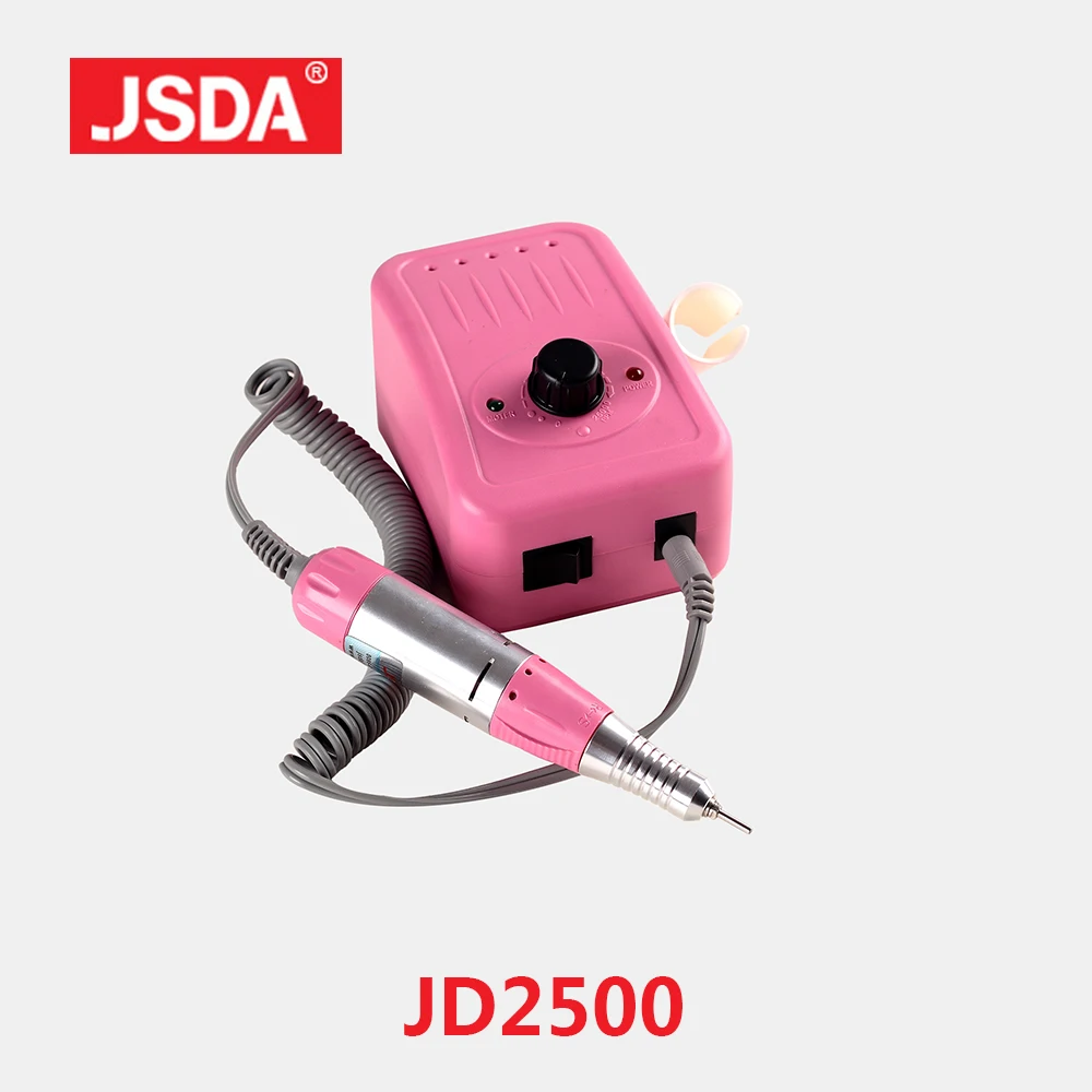 Direct Selling Jsda JD2500 professional Electric Nail File Drill Machine Manicure Pedicure Bits Nails Art Equipment 35W 35000RPM