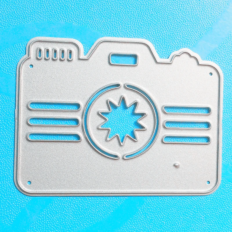 

YLCD850 Sun Camera Metal Cutting Dies For Scrapbooking Stencils DIY Album Cards Decoration Embossing Folder Die Cutter Craft