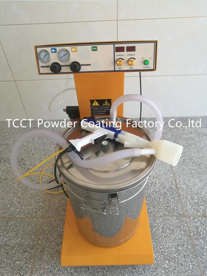 

High quality Electrostatic Flocking Machine with foaming printing gun