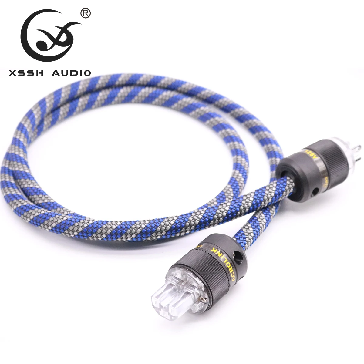 Power Line Hi-End Hifi DIY OEM Electrical OFC Pure Copper Standard 400 Signature Edition AC US IEC Plug Power Cable Cord Wire