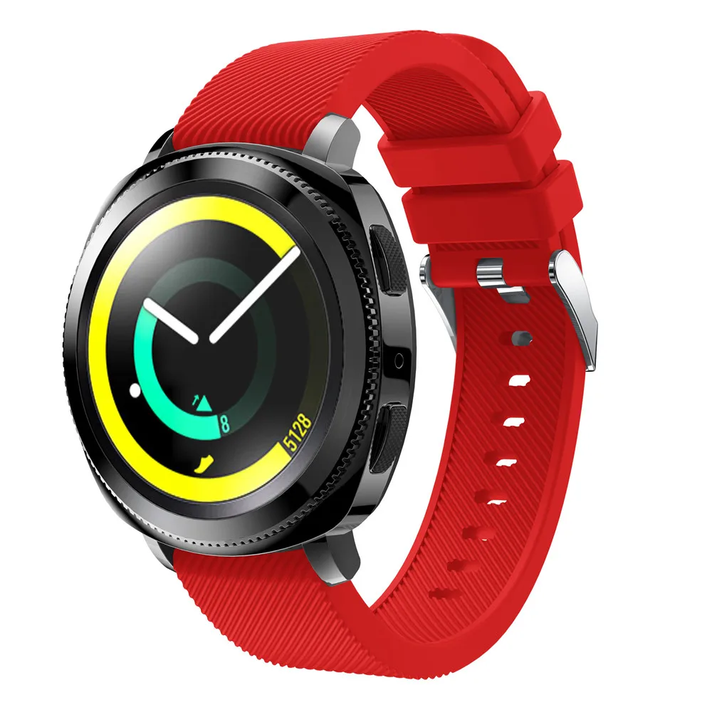 سوار سيليكون لساعة amazbip ، 20 ، لساعة garmin vivoactive 3/، لساعة s2 ، لساعة s2 ، سوار رياضي