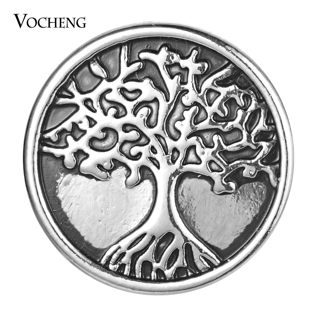 

Vocheng Ginger Snap Charms Vintage Tree Snap Button Jewelry 18 мм Vn-1851