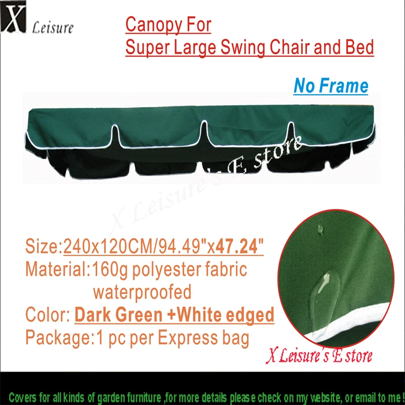 Large Size Swing Chair canopy 49 