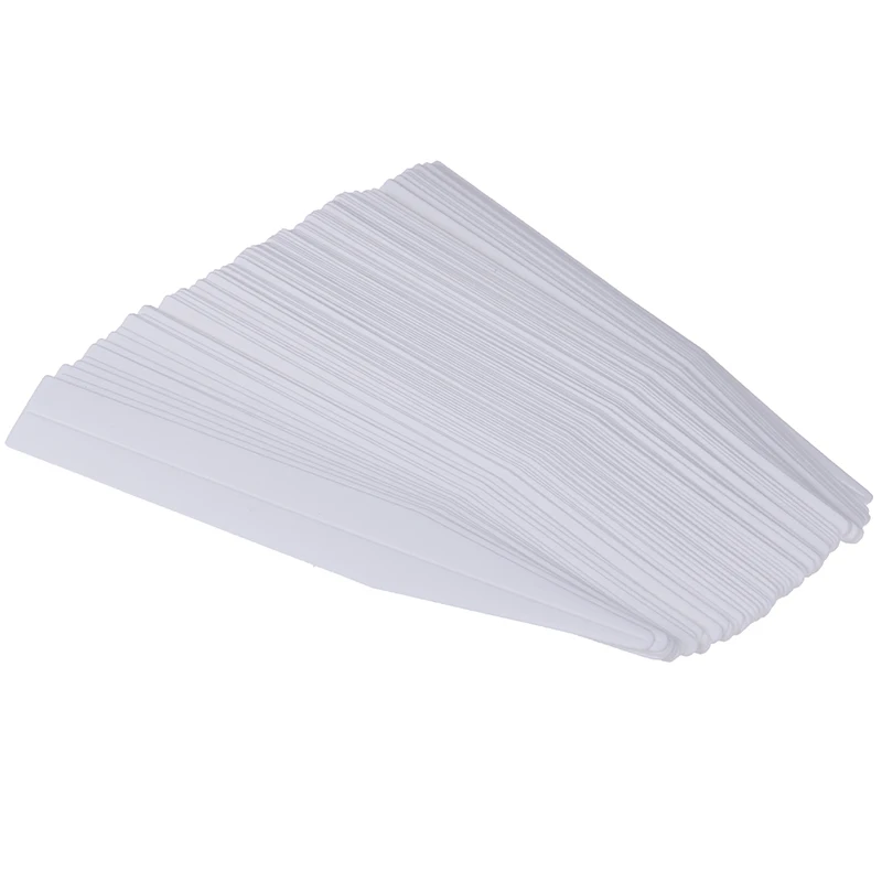 Bandes de papier blanc pour aromathérapie, parfum, huiles essentielles, Test, testeur, vente en gros, 16x2cm, 100 pièces/lot