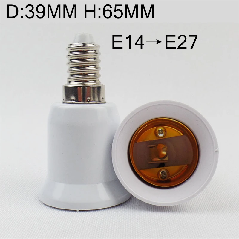 Flexible E27 to E27 E14 to E27 Lamp Base 18CM 28CM 38CM 48CM 58CM Extension Light Holder Converters 1 to 3/4/5  E27 Lamp Base