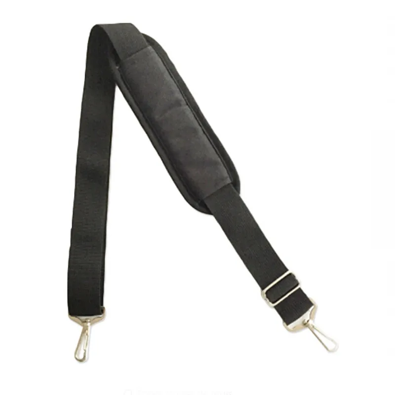 145cm Black Nylon Bag Strap For Men Bags Strong Shoulder Strap Briefcase Laptop Bag Belt Length Bag Accessory