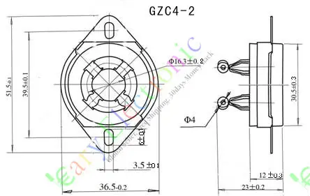 الجملة والتجزئة 4 قطعة الذهب 4pin السيراميك فراغ أنبوب المقبس مطلي ل 300B 2A3 الصوت أمبير لتقوم بها بنفسك جزء شحن مجاني