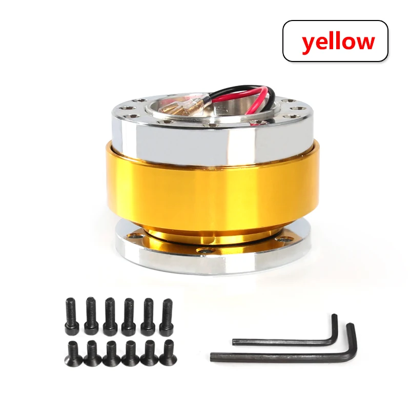 Universeller Lenkrad-Schnellverschluss-Adapter Boss Kit in 8 Farben Erhältlich
