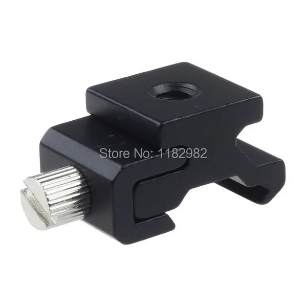 EMS Hot Sale Adjustable Camera Flash Hot Shoe Mount Adapter w 1/4 Thread/Screw Hole New 600EX-RT/580EX II/580EX/430EX II/