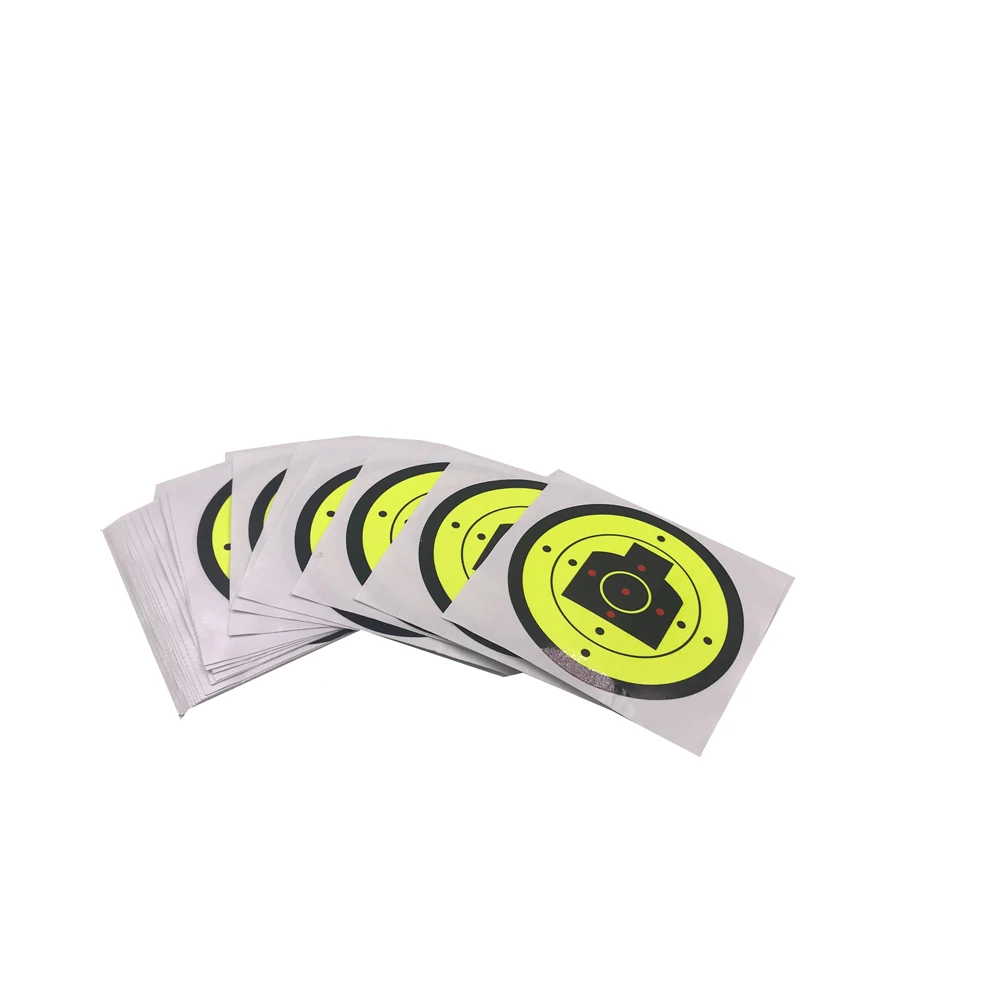 100pcs Hunting Shooting Target Splatter Blossom Target Stickers for your bb gun pellet gun